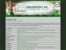 Tablet Screenshot of bregenzersinc.com